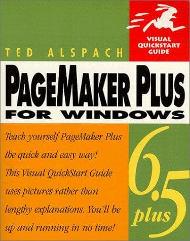 Tapa de PageMaker 6.5 Plus for Windows