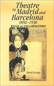 Tapa de Theatre in Madrid and Barcelona, 1892-1936
