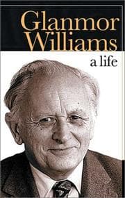 Tapa de Glanmor Williams