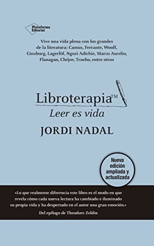 Tapa de Libroterapia