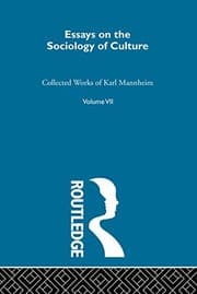 Tapa de Essays on the Sociology of Culture