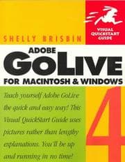 Tapa de Adobe GoLive 4 for Macintosh & Windows
