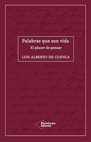 Tapa de Palabras que son vida