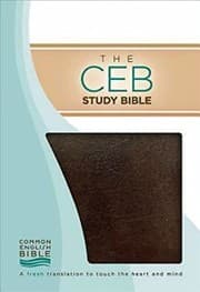 Tapa de CEB Study Bible