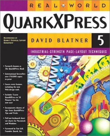 Tapa de Real world QuarkXPress 5