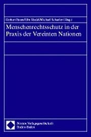 Tapa de Menschenrechtsschutz in der Praxis der Vereinten Nationen