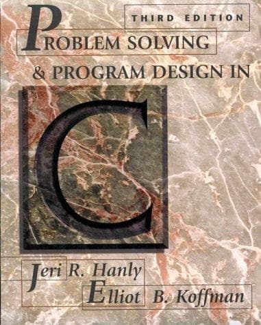 Tapa de Problem solving and program design in C