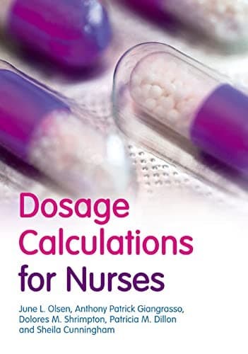 Tapa de Dosage calculations for nurses