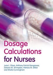 Tapa de Dosage calculations for nurses