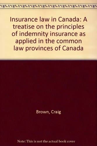 Tapa de Insurance law in Canada