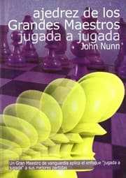 Tapa de Ajedrez de los grandes maestros jugada a jugada