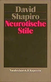 Tapa de Neurotische Stile