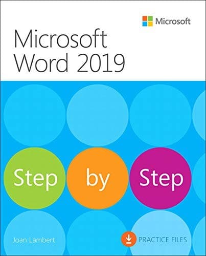 Tapa de Microsoft Word 2019 Step by Step
