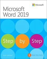 Tapa de Microsoft Word 2019 Step by Step