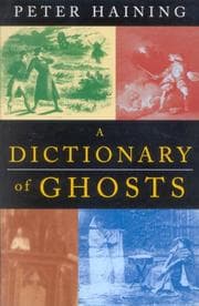 Tapa de A dictionary of ghosts