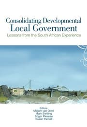 Tapa de Consolidating Developmental Local Government