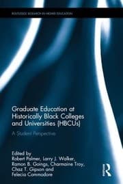 Tapa de Graduate Education at Historically Black Colleges and Universities