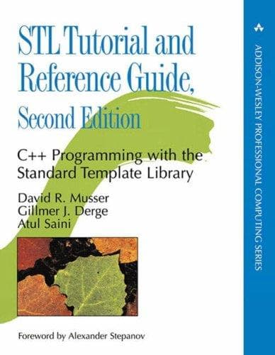 Tapa de STL Tutorial and Reference Guide