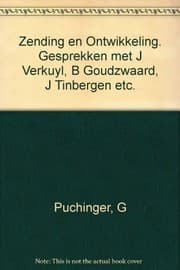 Tapa de Zending En Ontwikkeling. Gesprekken met J Verkuyl, B Goudzwaard, J Tinbergen etc