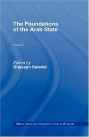 Tapa de Nation, state, and integration in the Arab world