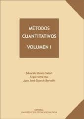 Tapa de MÉTODOS CUANTITATIVOS. VOLUMEN I