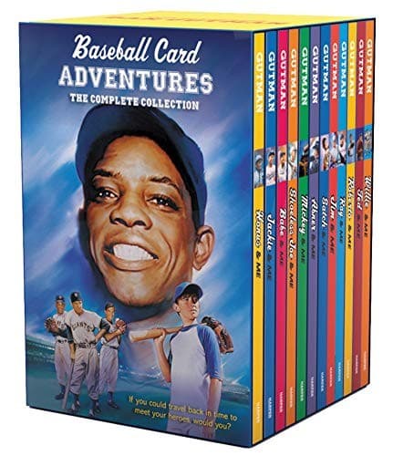 Tapa de Baseball Card Adventures 12-Book Box Set