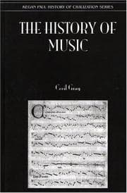Tapa de The history of music