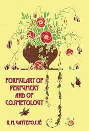 Tapa de Formulary of Perfumery and of Cosmetology