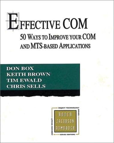Tapa de Effective COM