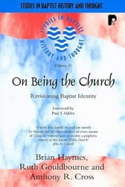 Tapa de On Being the Church