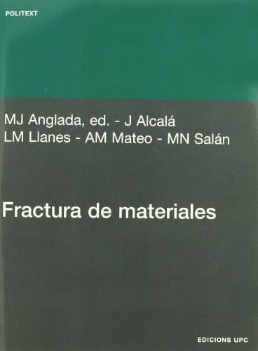 Tapa de Fractura de materiales