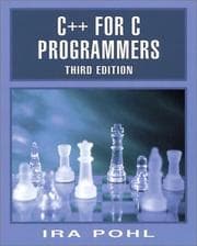 Tapa de C++ For C Programmers