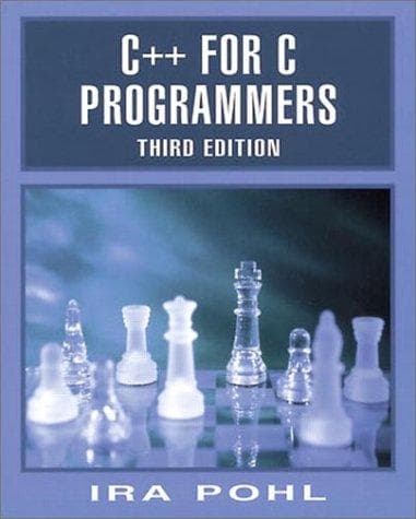 Tapa de C++ for C programmers