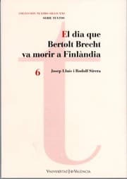 Tapa de El dia que Bertolt Brecht va morir a Finlàndia
