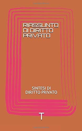 Tapa de Riassunto Di Diritto Privato
