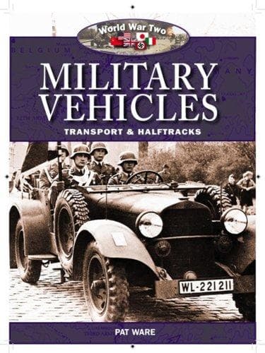 Tapa de WORLD WAR TWO MILITARY VEHICLES