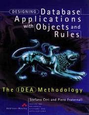 Tapa de Designing database applications with objects and rules