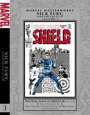 Tapa de Marvel Masterworks - Nick Fury, Agent of S. H. I. E. L. D.