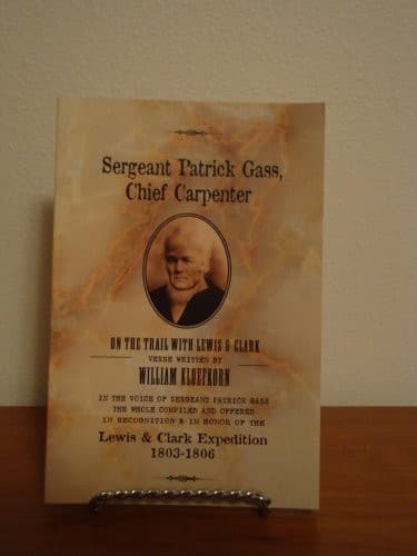 Tapa de Sergeant Patrick Gass, chief carpenter