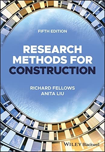 Tapa de Research Methods for Construction