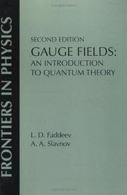 Tapa de Gauge Fields (On Demand Printing of 52472) (Frontiers in Physics)