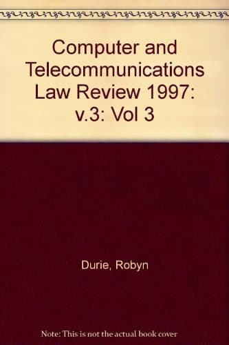Tapa de Computer and Telecommunications Law Review, 1997