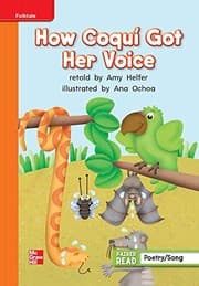 Tapa de Reading Wonders Leveled Reader How Coqui Got Her Voice