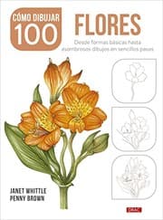 Tapa de Cómo dibujar 100 flores