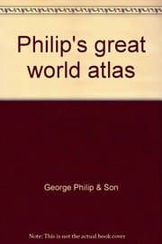 Tapa de Philip's great world atlas
