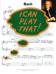 Tapa de I Can Play That! Bach (I Can Play That)