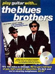 Tapa de Play Guitar with the Blues Brothers (Play Guitar Book & CD)