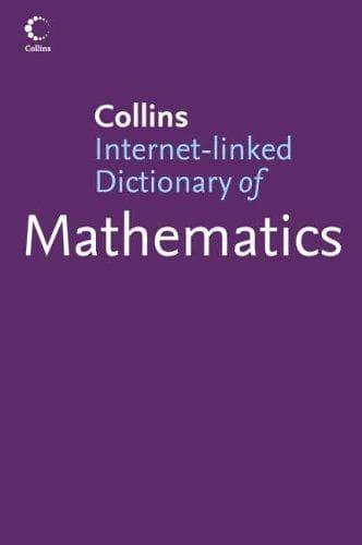 Tapa de Collins dictionary of mathematics