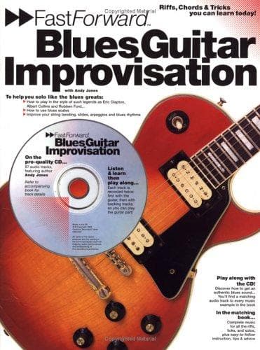 Tapa de Blues Guitar Improvisation