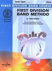 Tapa de First Division Band Method, Part 2 (Oboe) (First Division Band Course)